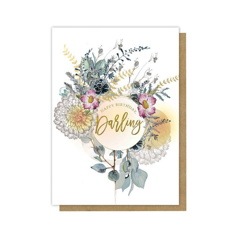 Greeting Card - Happy Birthday Darling