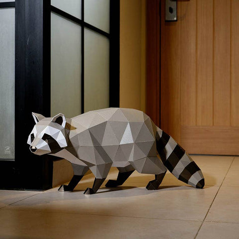 3D PaperCraft - Raccoon