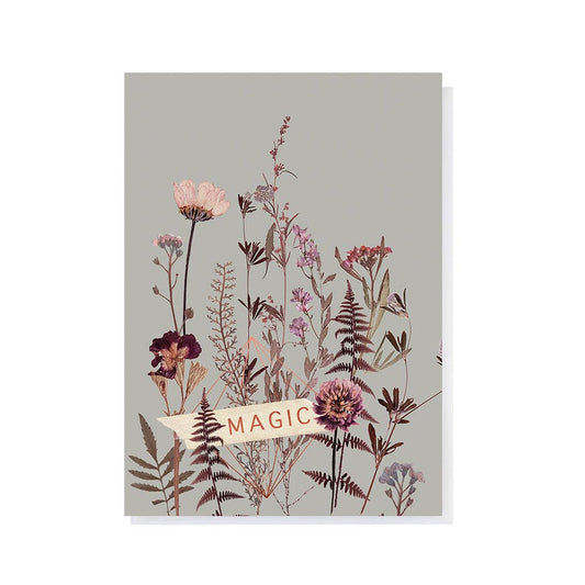 Greeting Card - "Flower Bed"