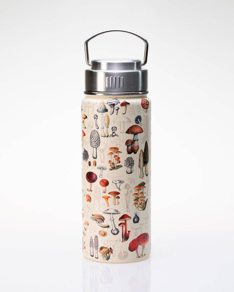 Water Bottle (Stainless Steel) - Mushrooms 18o