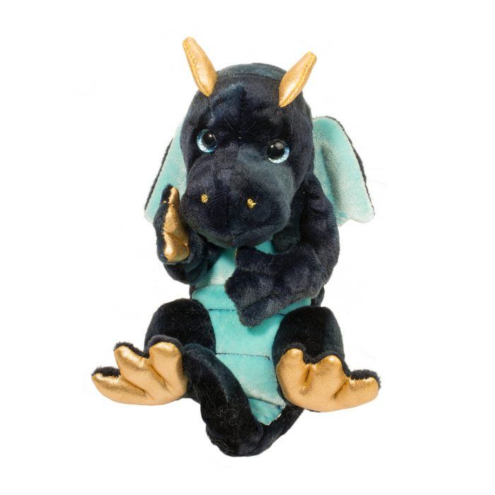 Stuffed Animal - Navy Dragon Lil' Baby