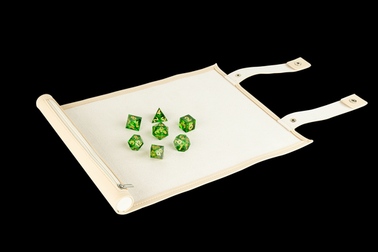 Dice Game - Scroll Rolling Mat & Carrying Case