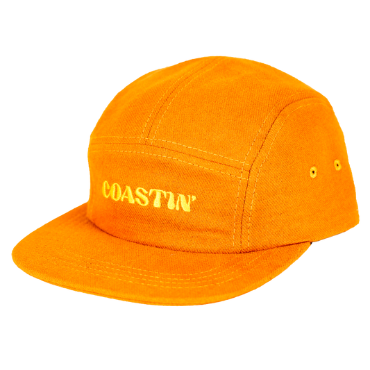 Hat (5 Panel) - Coastin' Plastic Free Camp Cap
