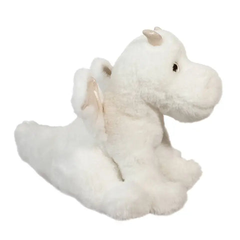 Stuffed Animal - Lukie White Dragon