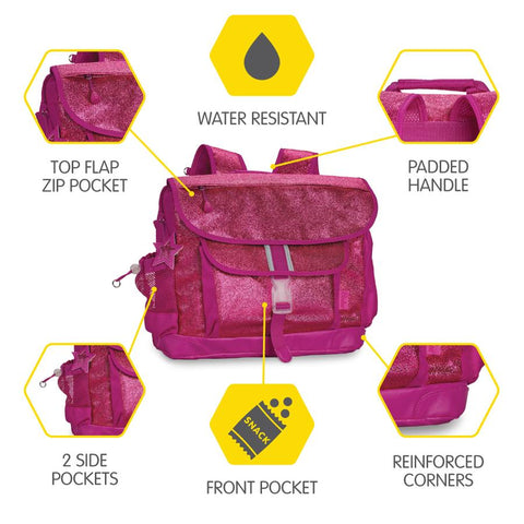 Backpack - Ruby Raspberry Sparkalicious (Large)