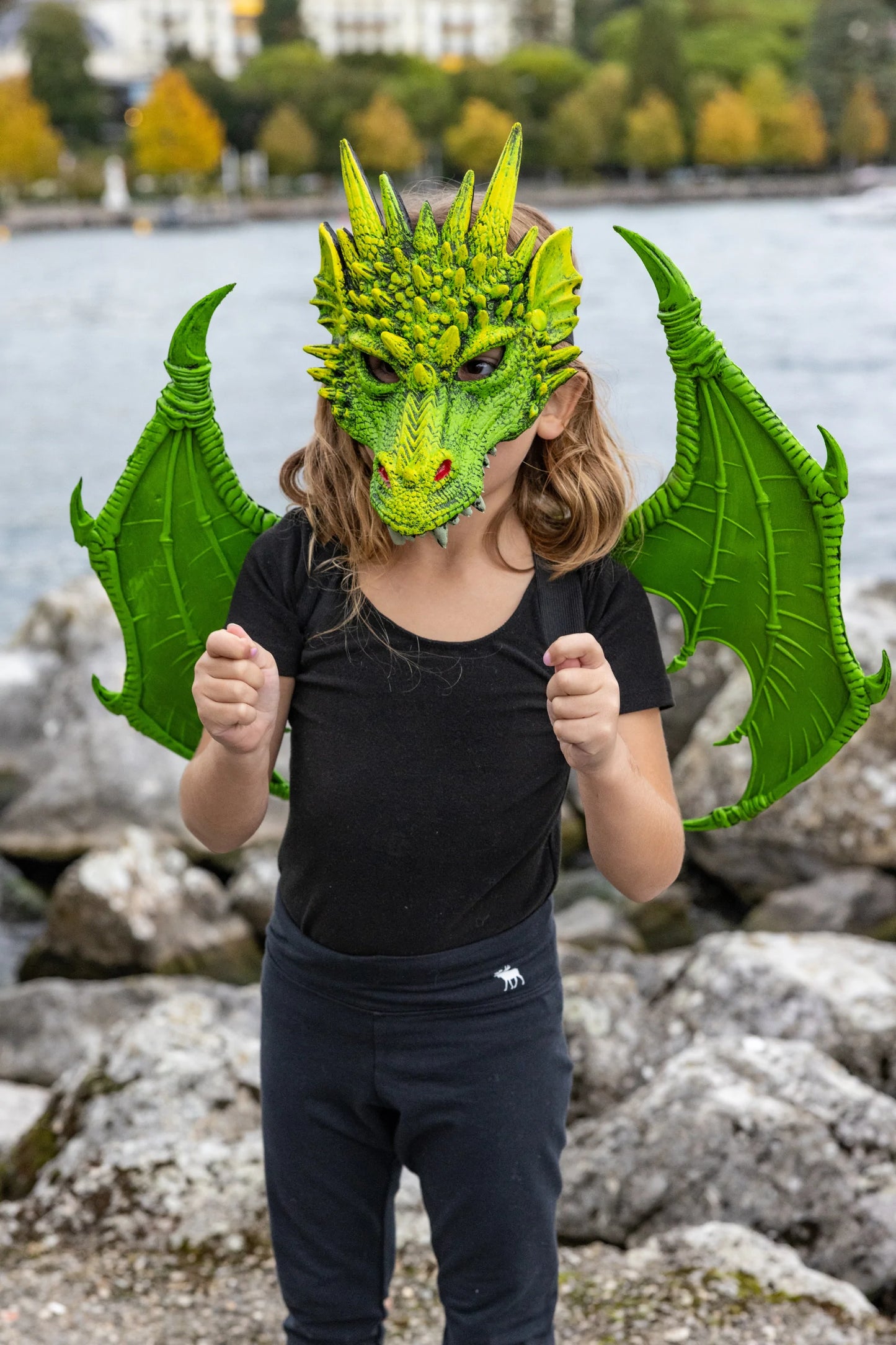 Dress Up - Dragon Mask (Green)
