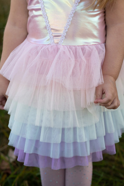 Dress Up - Rainbow Ruffle Tutu Dress