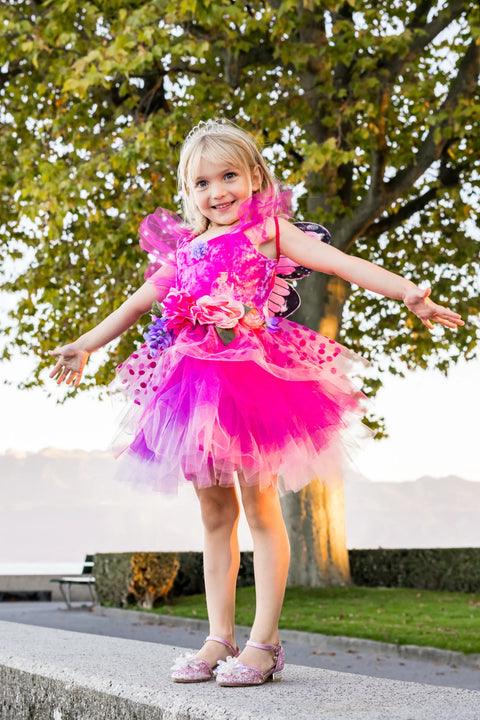 Dress Up - Fairy Blooms Deluxe Dress (Hot Pink) Windy Woman Inc Family of Stores Dress Up - Fairy Blooms Deluxe Dress (Hot Pink) Windy Woman Inc Family of Stores