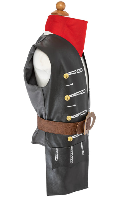 Dress Up - Skully Pirate Vest, Scarf & Belt