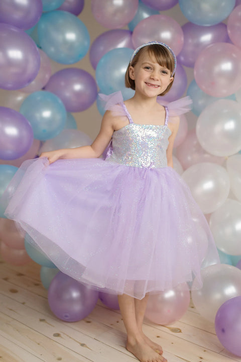 Dress Up - Princess Sequin Dress (Lilac)