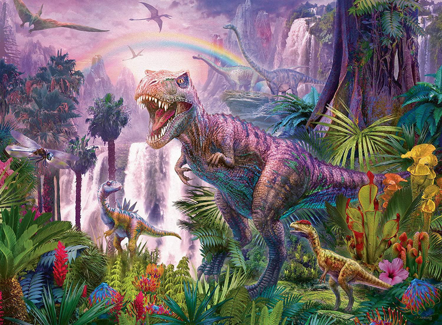 Puzzle - King of the Dinosaurs (200pc)