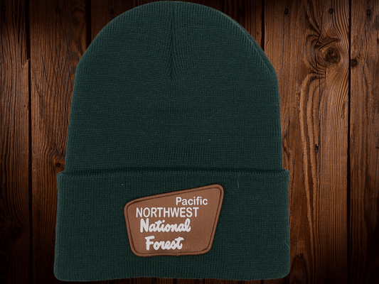 Beanie - Pacific Northwest National Forest Green