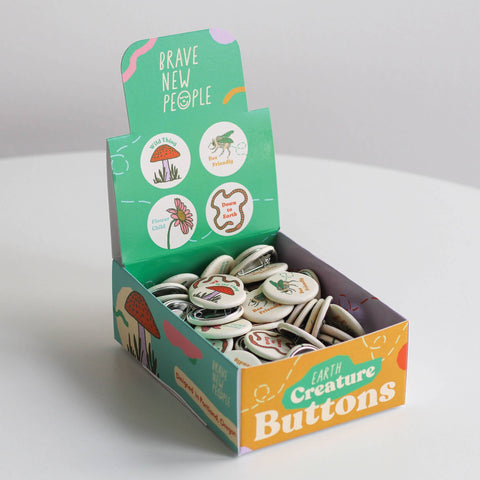Button - Assorted Brave New People