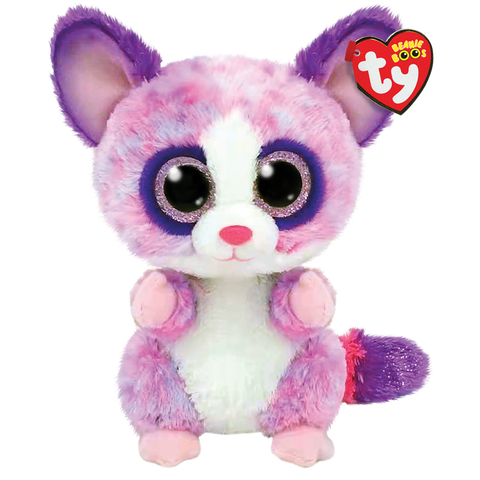 Stuffed Animal - Beanie Boo Becca Pink Bush Baby 6"
