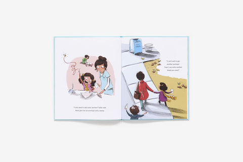 Book (Hardcover) - Sallie Bee Writes a Thank You Note