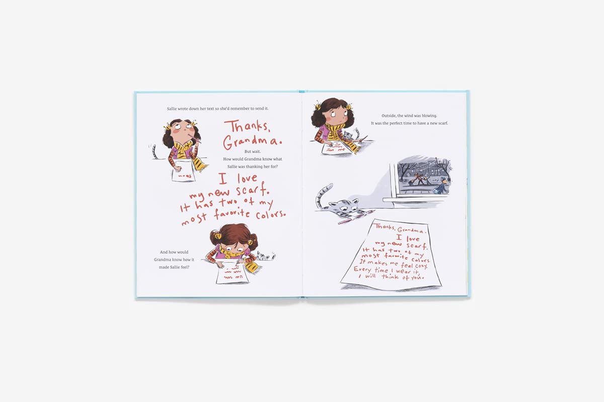 Book (Hardcover) - Sallie Bee Writes a Thank You Note