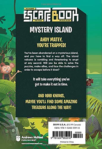Books (Paperback) - Escape Book Mystery Island