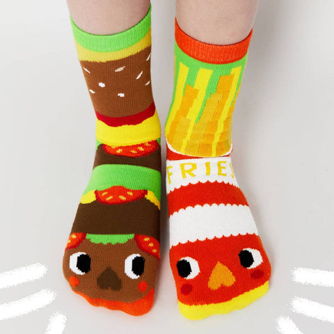 Socks (Adult) - Burger & Fries