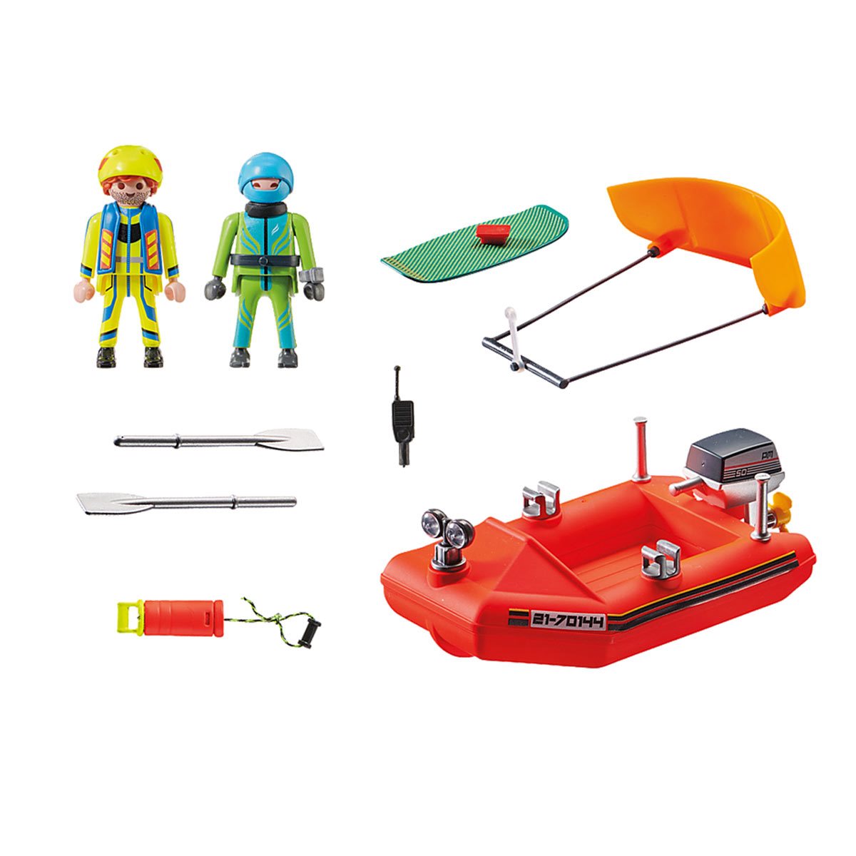 Playmobil - City Action: Kitesurfer Rescue With Speedboat