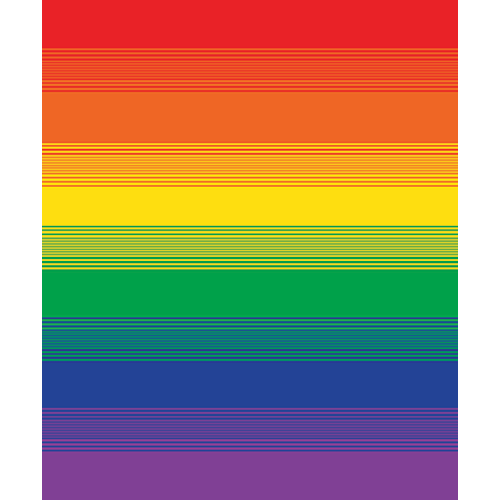 Throw Blanket - Rainbow Ombré (Standard 50" x 60")