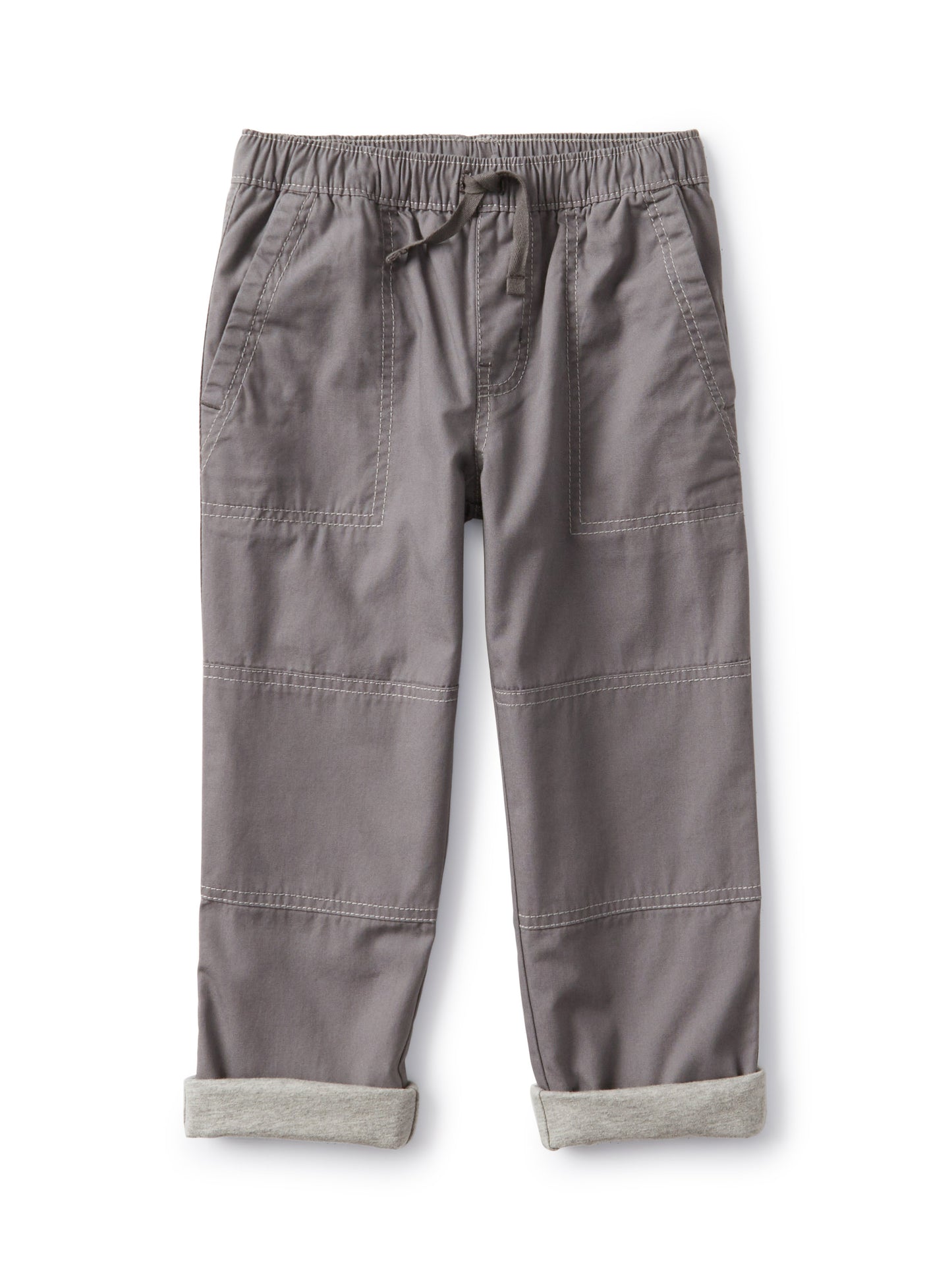 Cozy Jersey Lined Pants (Youth) - Thunder