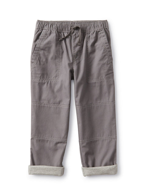 Last One - Size 6Y: Cozy Jersey Lined Pants (Youth) - Thunder