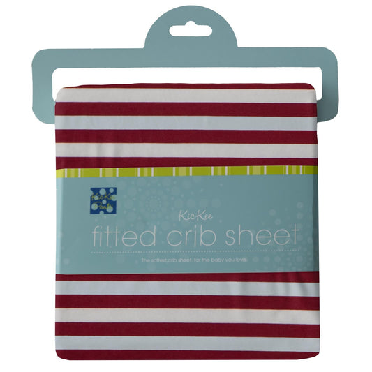 Crib Sheet - Playground Stripe