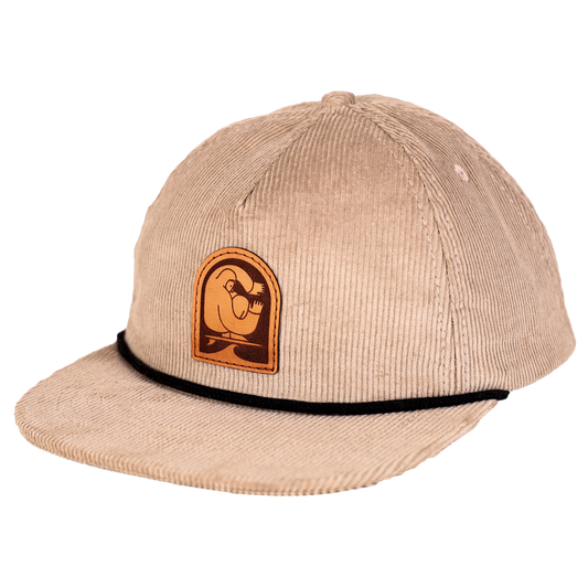 Hat - Summer Surfer Beige Plastic Free Strapback