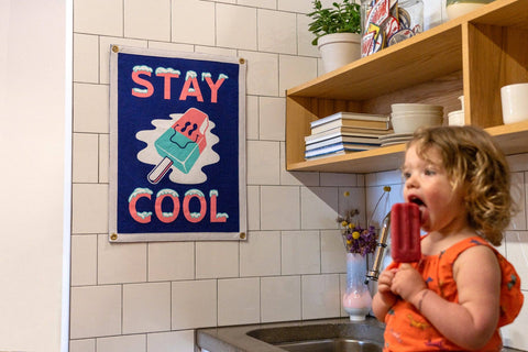 Camp Flag - Stay Cool Holy Smokes