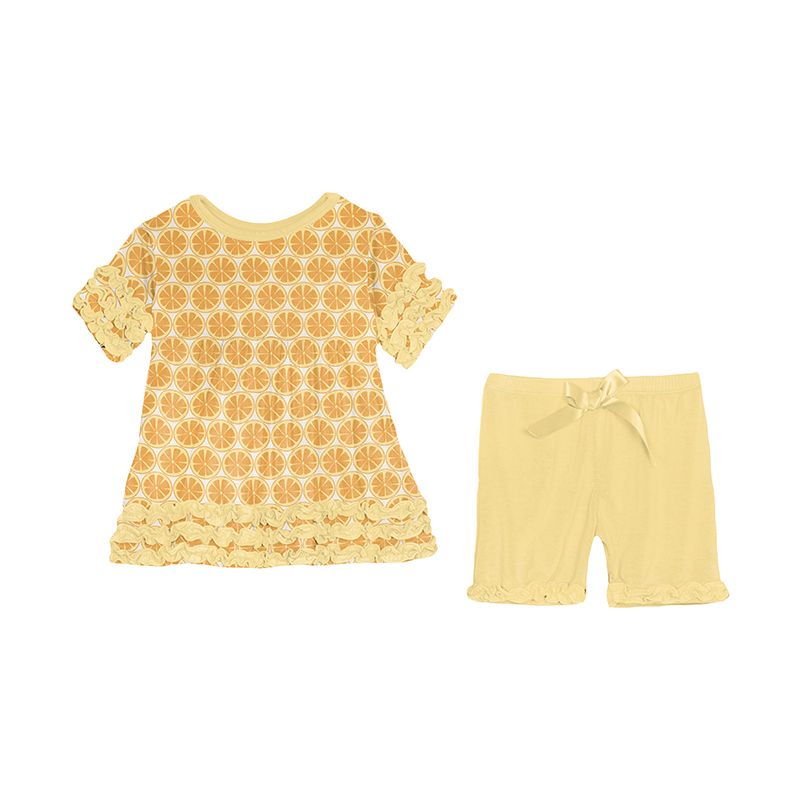 Babydoll Outfit (Short Sleeve) - Natural Lemons