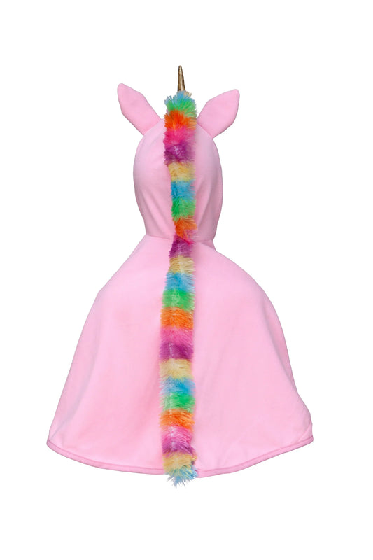 Dress Up - Unicorn Cape With Hood (Pink)