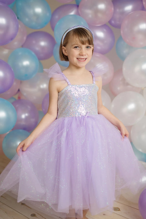Dress Up - Princess Sequin Dress (Lilac)
