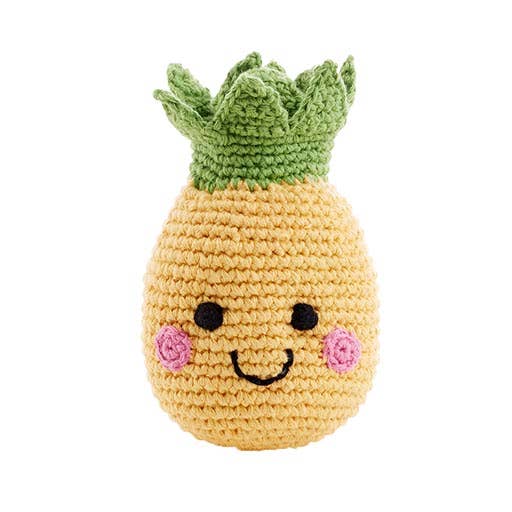 Yarn Rattle - Friendly Pineapple
