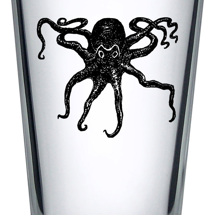 Pint Glass - Octopus