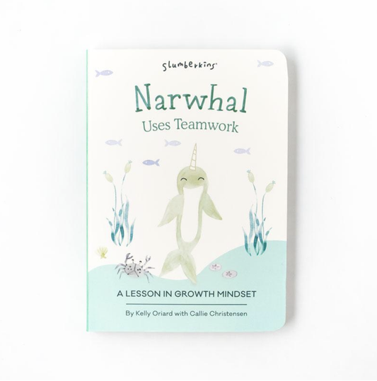 Book (Board) - Narwhal Uses Teamwork - A Lesson in Growth Mindset