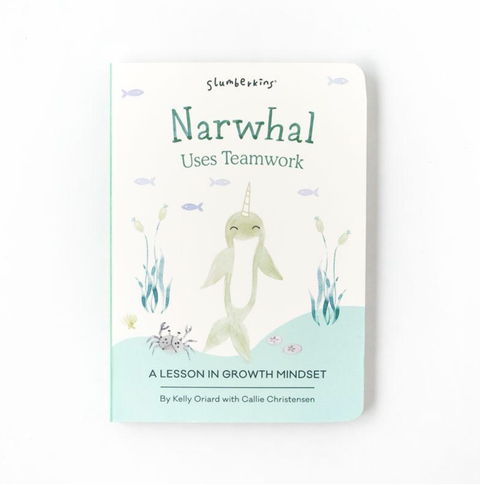 Book (Board) - Narwhal Uses Teamwork - A Lesson in Growth Mindset