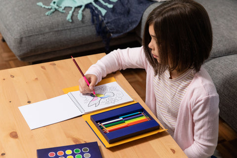 Activity Book - Blend + Shade Pencil Art