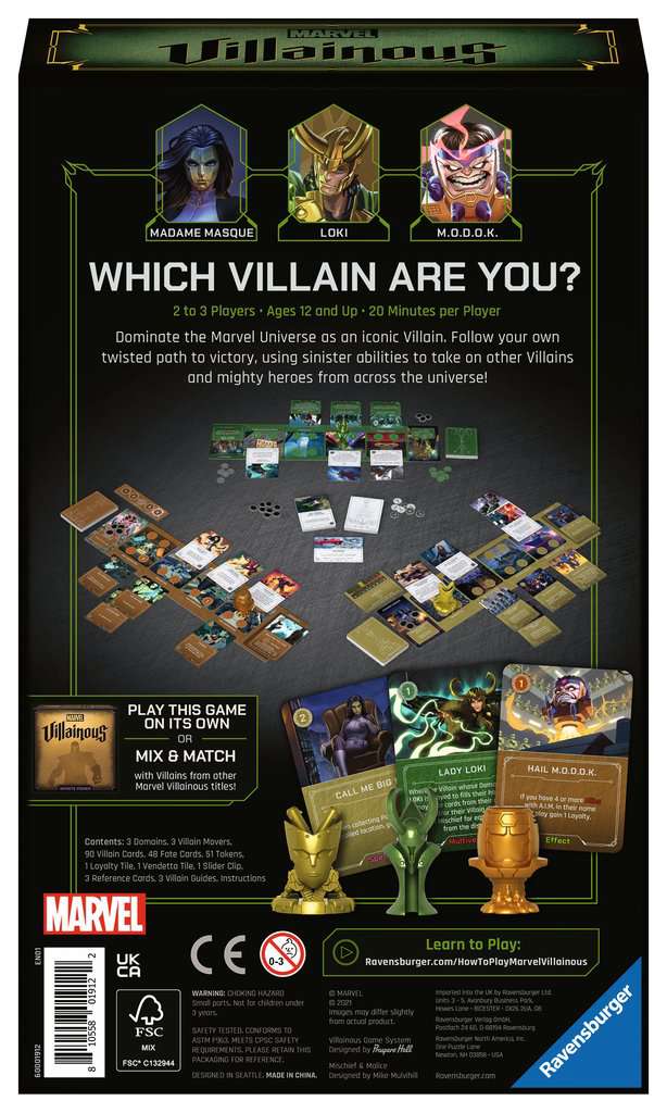 Game - Marvel Villainous: Mischief & Malice