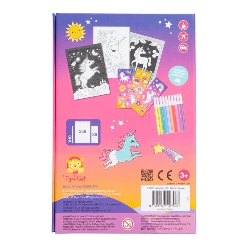 Activity Book - Coloring Unicorn Magic Set