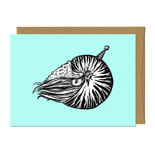 Greeting Card - Party Nautilus