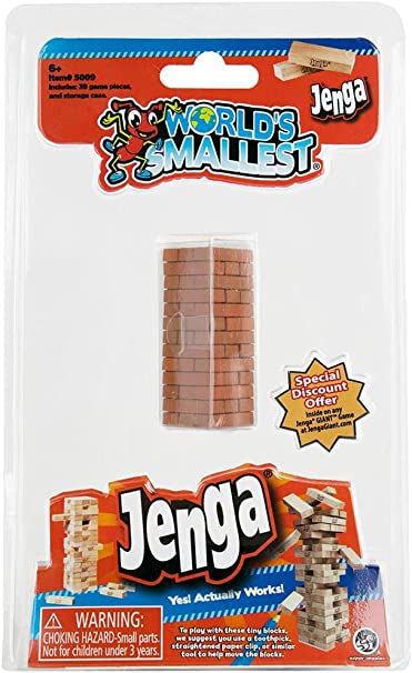 World's Smallest - Jenga