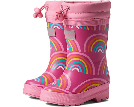 Rain Boots (Sherpa Lined) - Rainy Rainbows