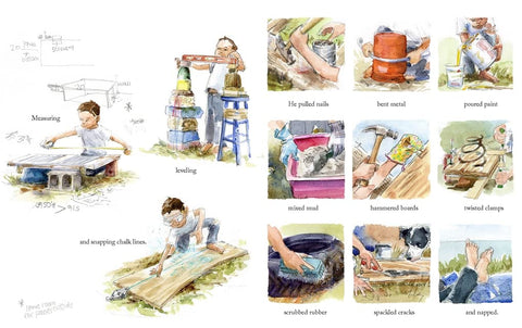 Book (Hardcover) - Sal Boat