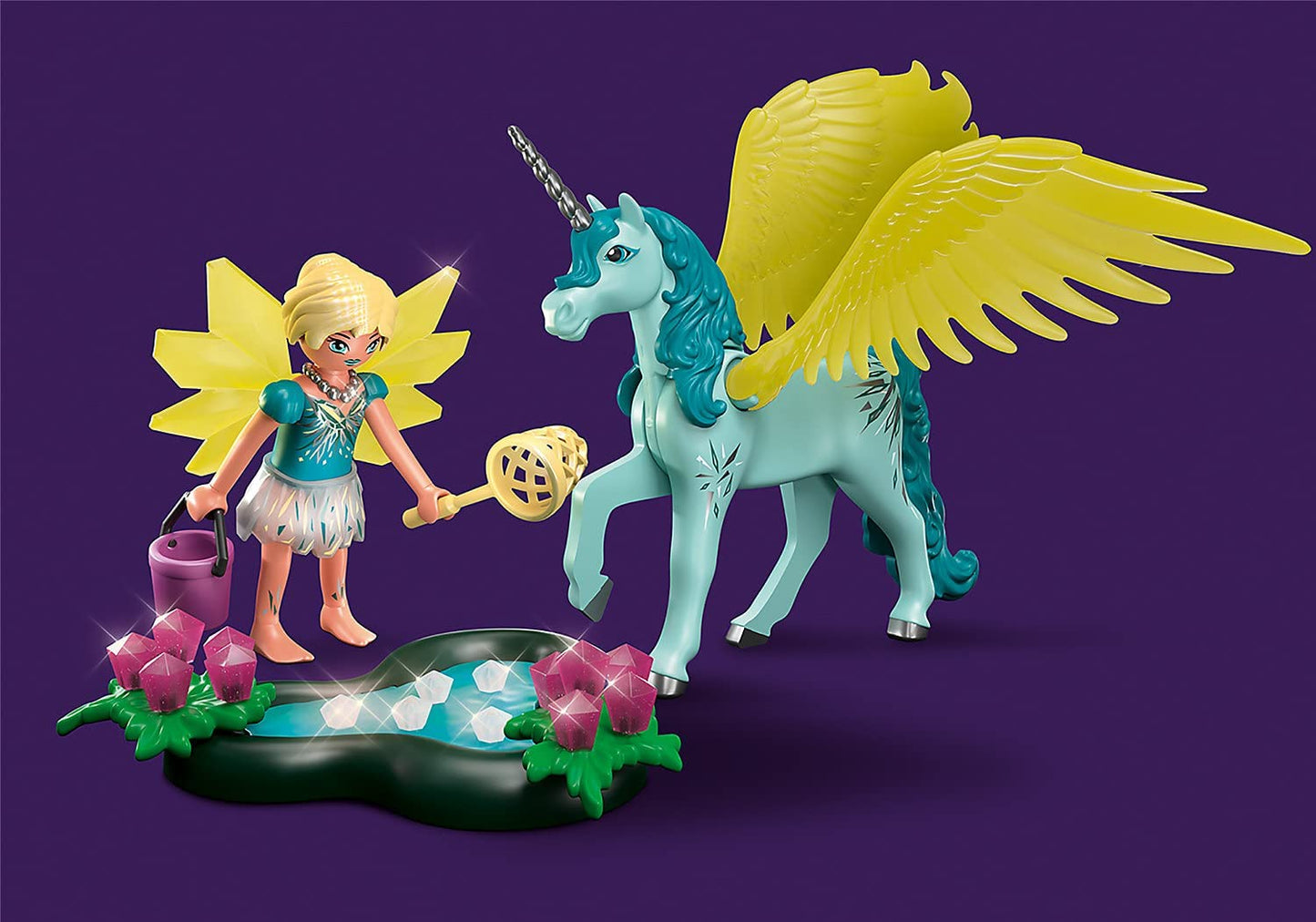 Playmobil - Crystal Fairy With Unicorn