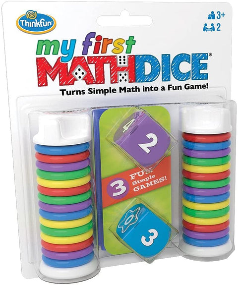 Juego - Mis primeros dados matemáticos 