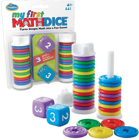 Juego - Mis primeros dados matemáticos 