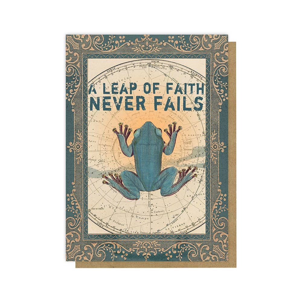 Greeting Card - Leap of Faith