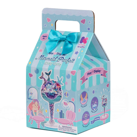 Clay Kit - Play & Display Mermaid Parfait Cafe