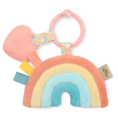 Itzy Pal - Rainbow Plush + Teether