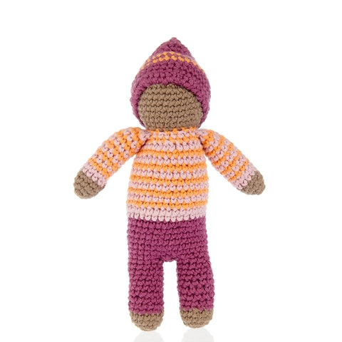 Yarn Rattle - Organic Yarn Pixie